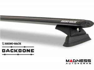 Jeep Gladiator Roof Rack - Rhino-Rack - Vortex 2 Bar Backbone w/RCL Legs - Black - `20-`25 Jeep Gladiator Roof Rack - Rhino-Rack - Vortex 2 Bar Backbone w/RCL Legs - Black - `20-`25
